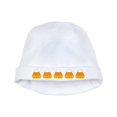 thumbnail image 1 of CafePress - Halloween Candy Corn - Baby Hat, 1 of 2