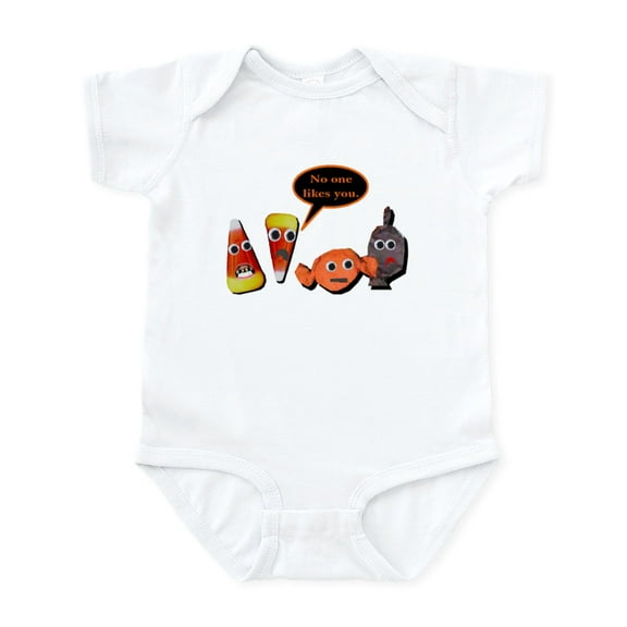 CafePress - Halloween Candy Infant Bodysuit - Baby Light Bodysuit, Size Newborn - 24 Months