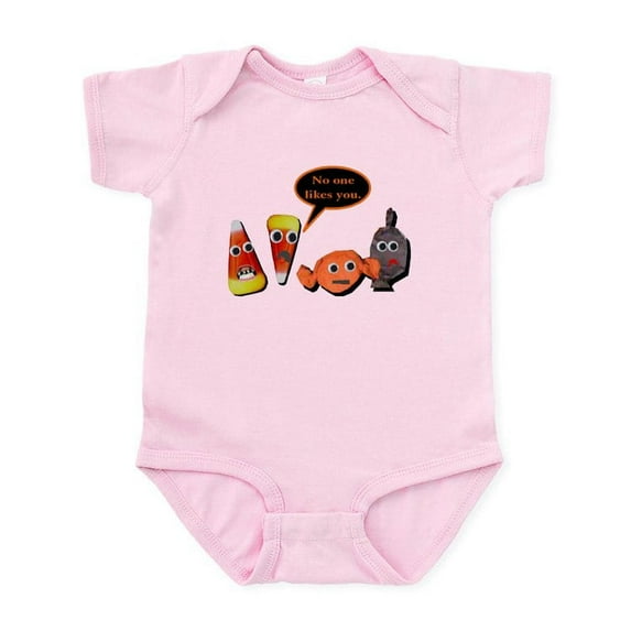 CafePress - Halloween Candy Infant Bodysuit - Baby Light Bodysuit, Size Newborn - 24 Months