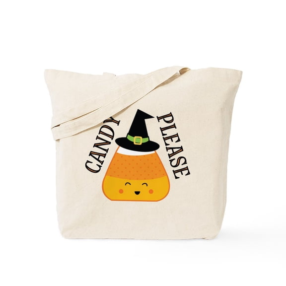 CafePress - Halloween Candy Trick Or Treat - Unisex Canvas Tote Bag, Beige, 1-Piece