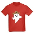 thumbnail image 1 of CafePress - Halloween Cowboy Ghost T Shirt - Dark T-Shirt Kids XS-XL, 1 of 4