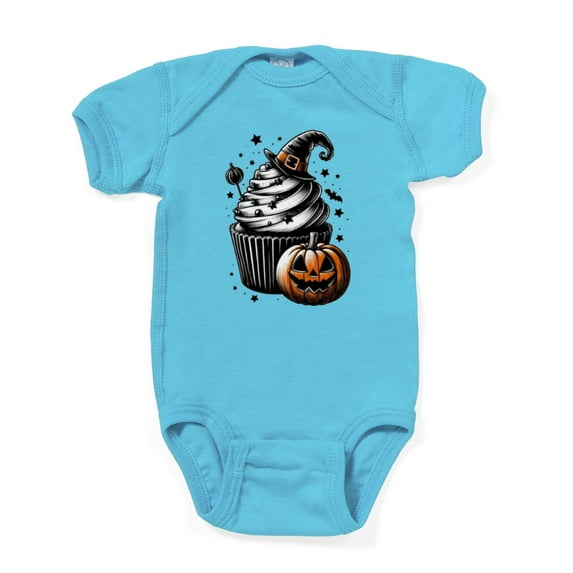 CafePress - Halloween Cupcake Body Suit - Cute Infant Bodysuit Baby Romper - Size Newborn - 24 Months