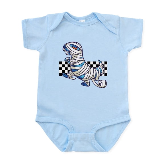 CafePress - Halloween Dinosaur Mummy - Baby Light Bodysuit, Size Newborn - 24 Months