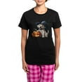 thumbnail image 1 of CafePress - Halloween Dog - Women's Short Sleeve Print T-Shirt and Pants Dark Cotton Pajama Set, 1 of 1