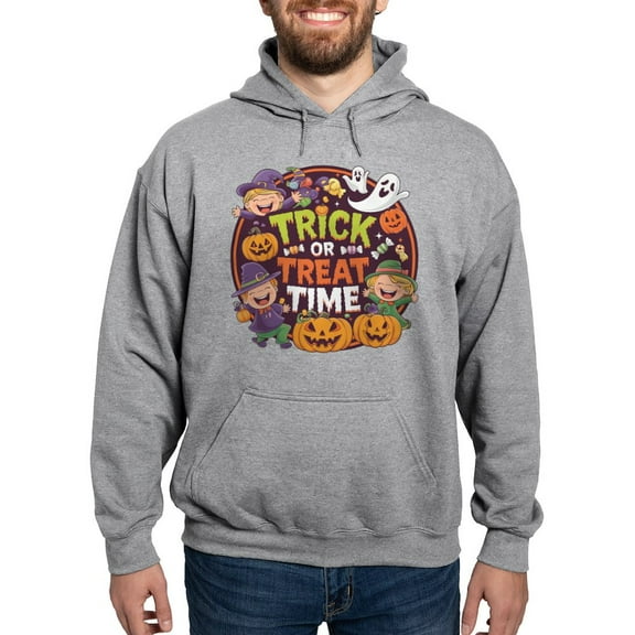 CafePress - Halloween Fun: Trick Or Treat Time - Pullover Hoodie, Hooded Sweatshirt