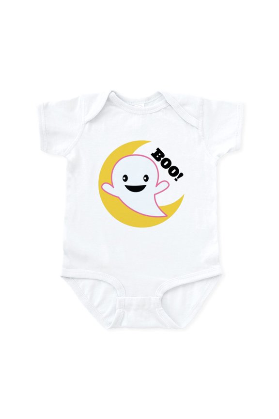 - Halloween Ghost Gift Infant Bodysuit - Baby Light Bodysuit, Size Newborn - 24 Months