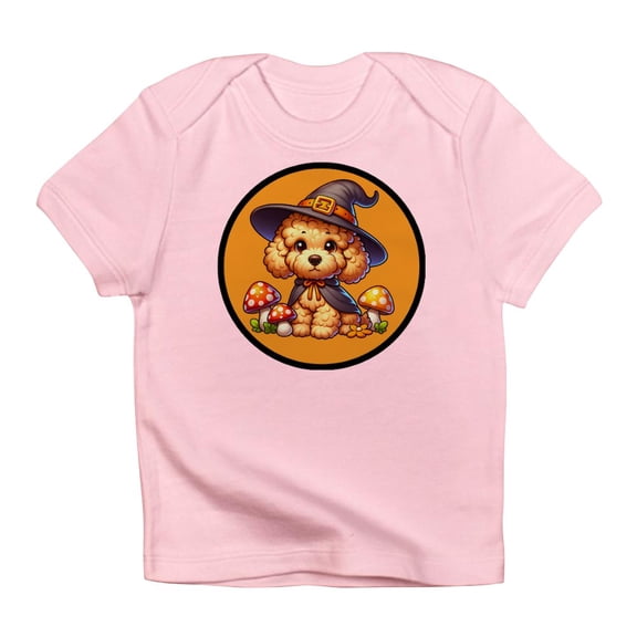 CafePress - Halloween Goldendoodle Witch Infant T Shirt - Infant T-Shirt