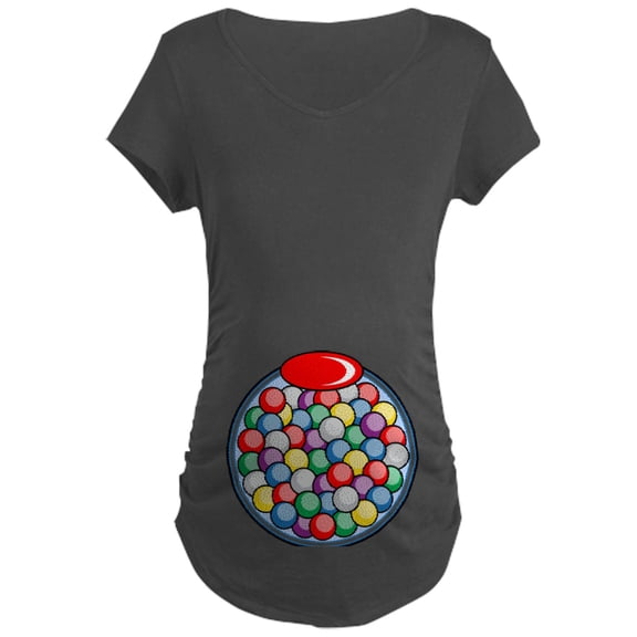 CafePress - Halloween Gumball Machine Maternity Dark T Shirt - Maternity Dark T-Shirt