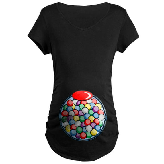 CafePress - Halloween Gumball Machine Maternity Dark T Shirt - Maternity Dark T-Shirt