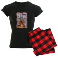 thumbnail image 1 of CafePress - Halloween Irish Setter Women's Dark Pajamas - Women's Short Sleeve Print T-Shirt and Pants Dark Cotton Pajama Set, 1 of 7
