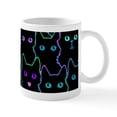 thumbnail image 1 of CafePress - Halloween Kitty Cat - 11 oz Ceramic Mug - Novelty Coffee Tea Cup, 1 of 6