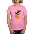 thumbnail image 1 of CafePress - Halloween Letter G Witch Monogram Women's Dark T S - Women's Traditional Fit Dark T-Shirt, 1 of 4