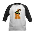 thumbnail image 1 of CafePress - Halloween Letter K Witch Monogram Kids Baseball Je - Kids Cotton Baseball Jersey, 3/4 Sleeve Shirt, 1 of 4