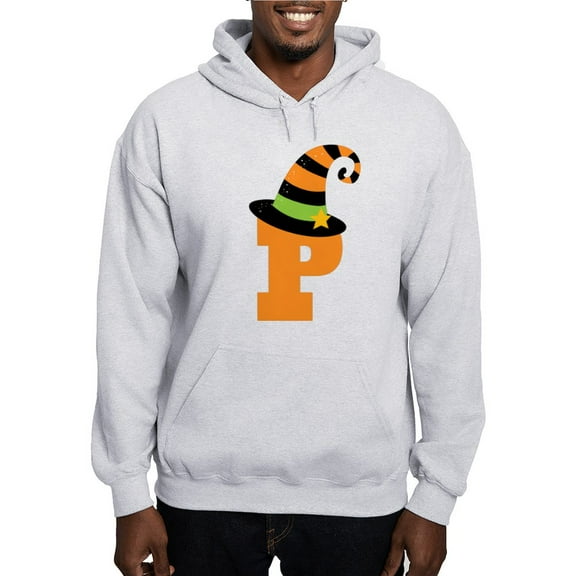 CafePress - Halloween Letter P Witch Monogram Hooded Sweatshir - Pullover Hoodie, Hooded Sweatshirt