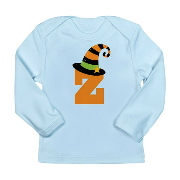 CafePress - Halloween Letter Z Witch Monogram Long Sleeve Infa - Long Sleeve Infant T-Shirt