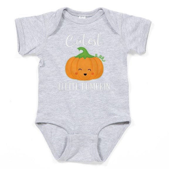 CafePress - Halloween Little Pumpkin Body Suit - Cute Infant Bodysuit Baby Romper - Size Newborn - 24 Months