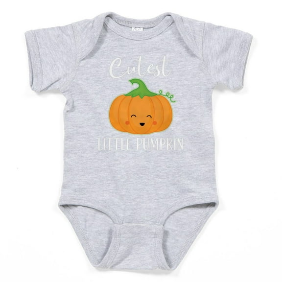 CafePress - Halloween Little Pumpkin Body Suit - Cute Infant Bodysuit Baby Romper - Size Newborn - 24 Months