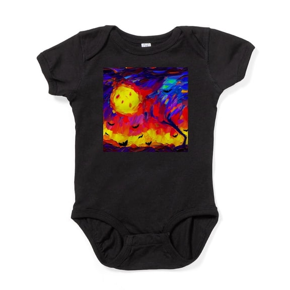 CafePress - Halloween Modern Abstract Oil Painting - Cute Infant Bodysuit Baby Romper - Size Newborn - 24 Months