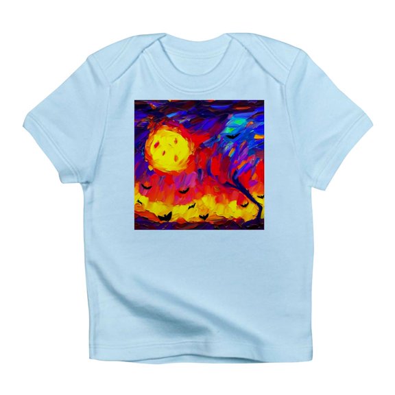 CafePress - Halloween Modern Abstract Oil Painting Infant T Shirt - Infant T-Shirt