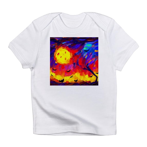 CafePress - Halloween Modern Abstract Oil Painting Infant T Shirt - Infant T-Shirt