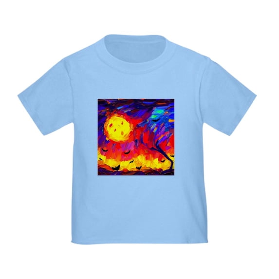 CafePress - Halloween Modern Abstract Oil Painting Toddler T Shirt - Cute Toddler T-Shirt, 100% Cotton