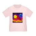thumbnail image 1 of CafePress - Halloween Modern Abstract Oil Painting Toddler T Shirt - Cute Toddler T-Shirt, 100% Cotton, 1 of 4
