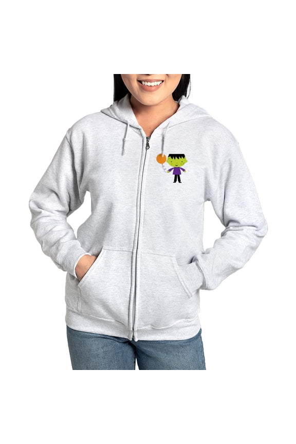 - Halloween Monster Cute - Women's Zip Hoodie