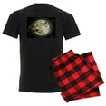 thumbnail image 1 of CafePress - Halloween Moon Spooky Crows Men's Dark Pajamas - Men's Dark Loose Fit Cotton Pajama Set, 1 of 7