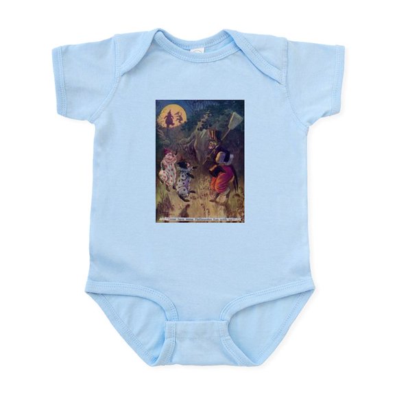 CafePress - Halloween Outing Infant Bodysuit - Baby Light Bodysuit, Size Newborn - 24 Months