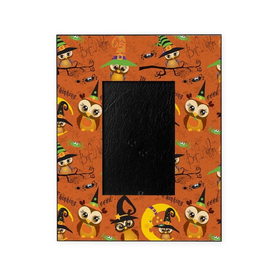 CafePress - Halloween Owls - Decorative 8x10 Picture Frame