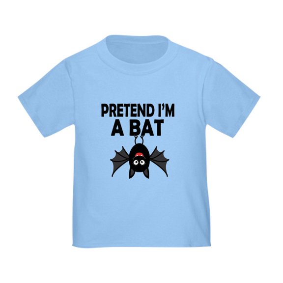 CafePress - Halloween Pretend Im A Bat T Shirt - Cute Toddler T-Shirt, 100% Cotton