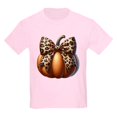 thumbnail image 1 of CafePress - Halloween Pumpkin Bow Kids T Shirt - Light Classic Kids Graphic, Short Sleeve T-Shirt, Sizes XS-XL, 1 of 4