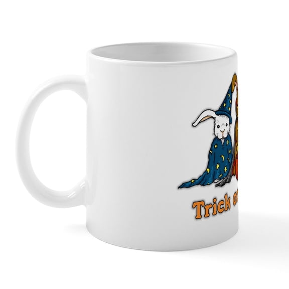CafePress - Halloween Rabbits Mug - 11 oz Ceramic Mug - Novelty Coffee Tea Cup