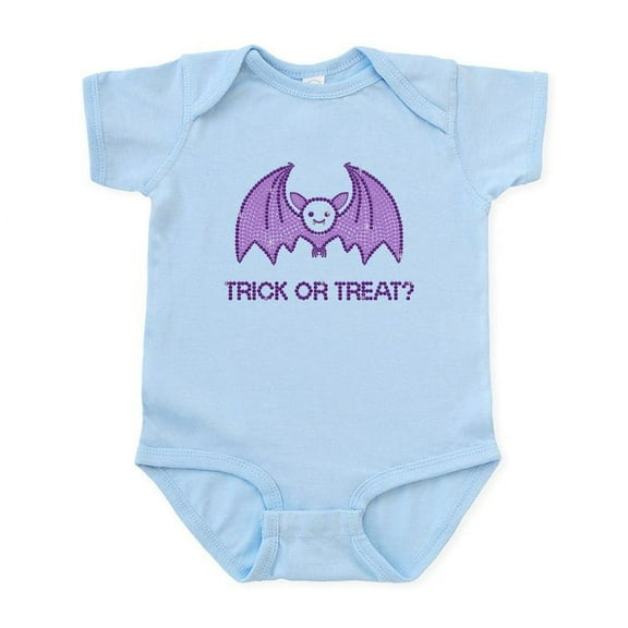 CafePress - Halloween Rhinestone Bat Infant Bodysuit - Baby Light Bodysuit, Size Newborn - 24 Months