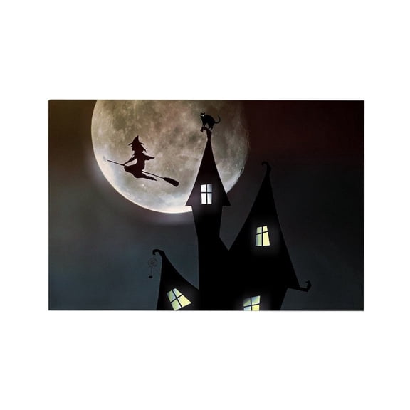 CafePress - Halloween Scene Magnets - Rectangle Magnet, 2"x3" Refrigerator Magnet
