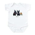 thumbnail image 1 of CafePress - Halloween Scotties Infant Bodysuit - Baby Light Bodysuit, Size Newborn - 24 Months, 1 of 4
