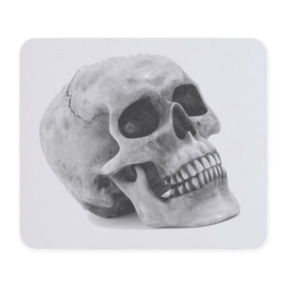 CafePress - Halloween Skull Mousepad - Non-slip Rubber Mousepad, Gaming Mouse Pad