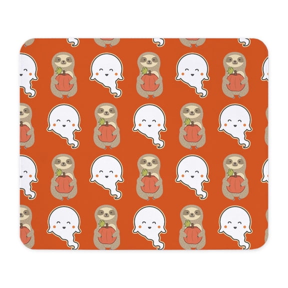 CafePress - Halloween Sloth And Ghost - Non-slip Rubber Mousepad, Gaming Mouse Pad