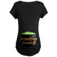 thumbnail image 1 of CafePress - Halloween Something Brewing Maternity Dark T Shirt - Maternity Dark T-Shirt, 1 of 1