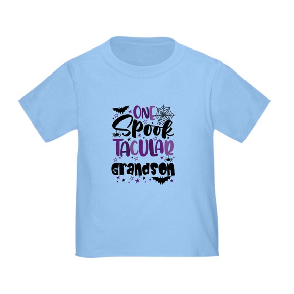 CafePress - Halloween Spooktacular Grandson Toddler T Shirt - Cute Toddler T-Shirt, 100% Cotton