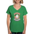 thumbnail image 1 of CafePress - Halloween Spooky Grandma T Shirt - Women's V-Neck Dark T-Shirt, 1 of 4