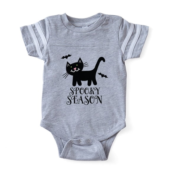 CafePress - Halloween Spooky Season - Cute Infant Baby Football Bodysuit