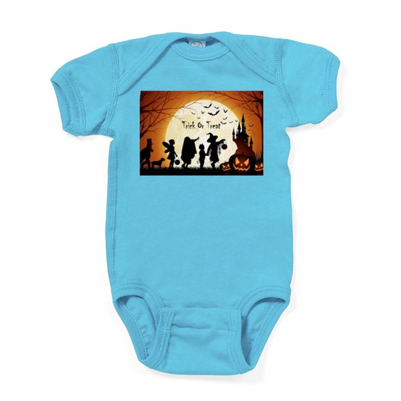 CafePress - Halloween Trick Or Treat Kids - Cute Infant Bodysuit Baby Romper - Size Newborn - 24 Months