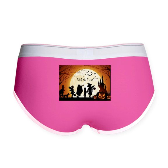 CafePress - Halloween Trick Or Treat Kids Women's Boy Brief - Women's Novelty Briefs, Size S-XL