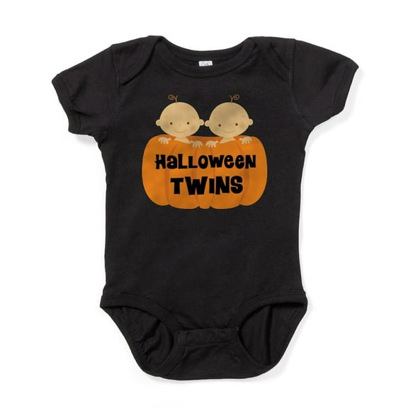 CafePress - Halloween Twins - Cute Infant Bodysuit Baby Romper - Size Newborn - 24 Months