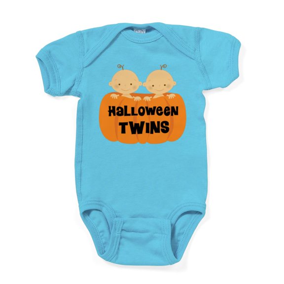 CafePress - Halloween Twins - Cute Infant Bodysuit Baby Romper - Size Newborn - 24 Months