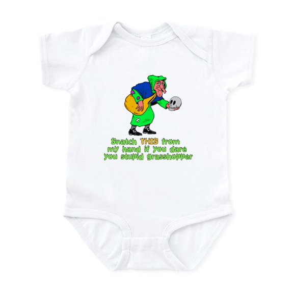 CafePress - Halloween Witch Infant Bodysuit - Baby Light Bodysuit, Size Newborn - 24 Months