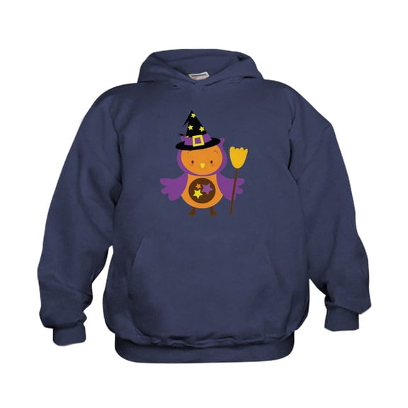 CafePress - Halloween Witch Owl Gift - Kids Hooded Sweatshirt, Classic Hoodie