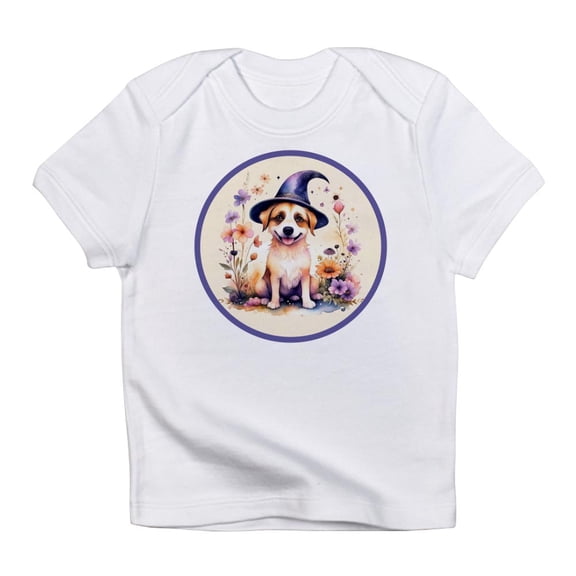 CafePress - Halloween Witch Puppy Dog T Shirt - Infant T-Shirt