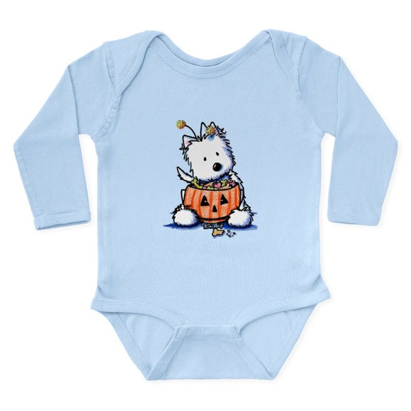 CafePress - Hallowestie Long Sleeve Infant Bodysuit - Long Sleeve Cotton Baby Bodysuit
